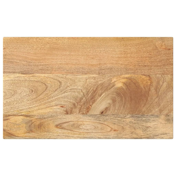 bordplade 50x40x2,5 cm rektangulær massivt mangotræ