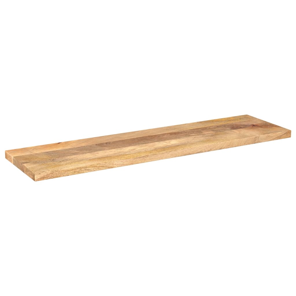 bordplade 120x40x2,5 cm rektangulær massivt mangotræ