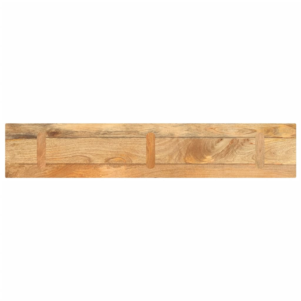 bordplade 180x40x2,5 cm rektangulær massivt mangotræ