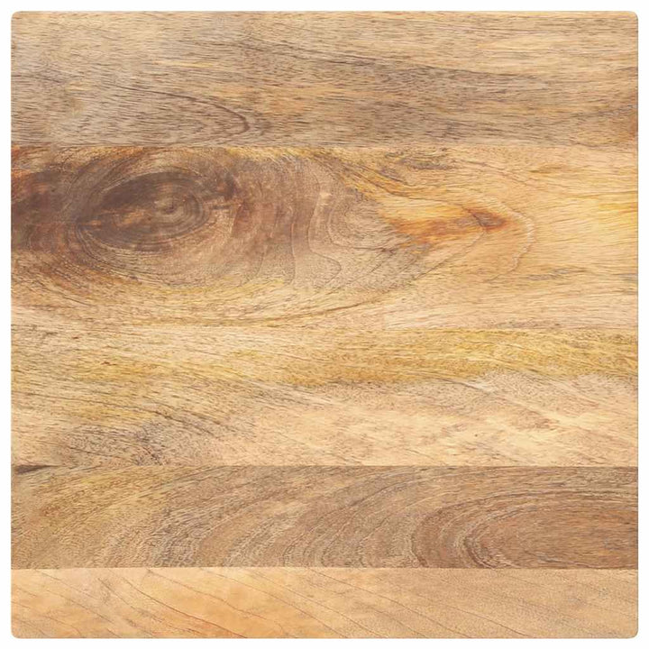 bordplade 50x50x3,8 cm firkantet massivt mangotræ
