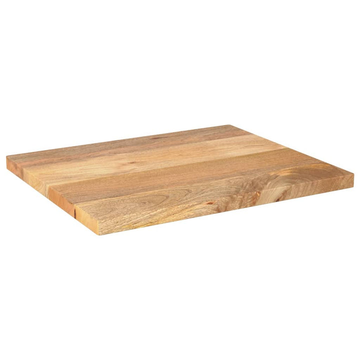 bordplade 60x50x2,5 cm rektangulær massivt mangotræ