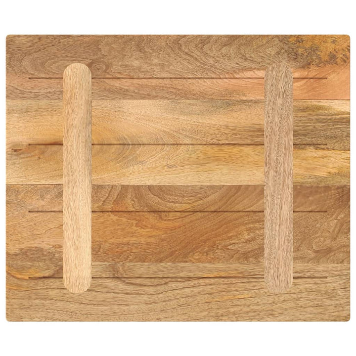 bordplade 60x50x2,5 cm rektangulær massivt mangotræ