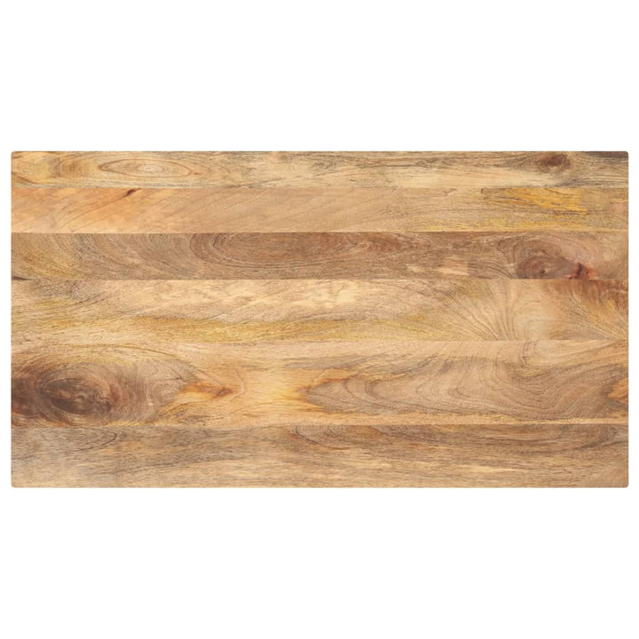 bordplade 100x50x2,5 cm rektangulær massivt mangotræ