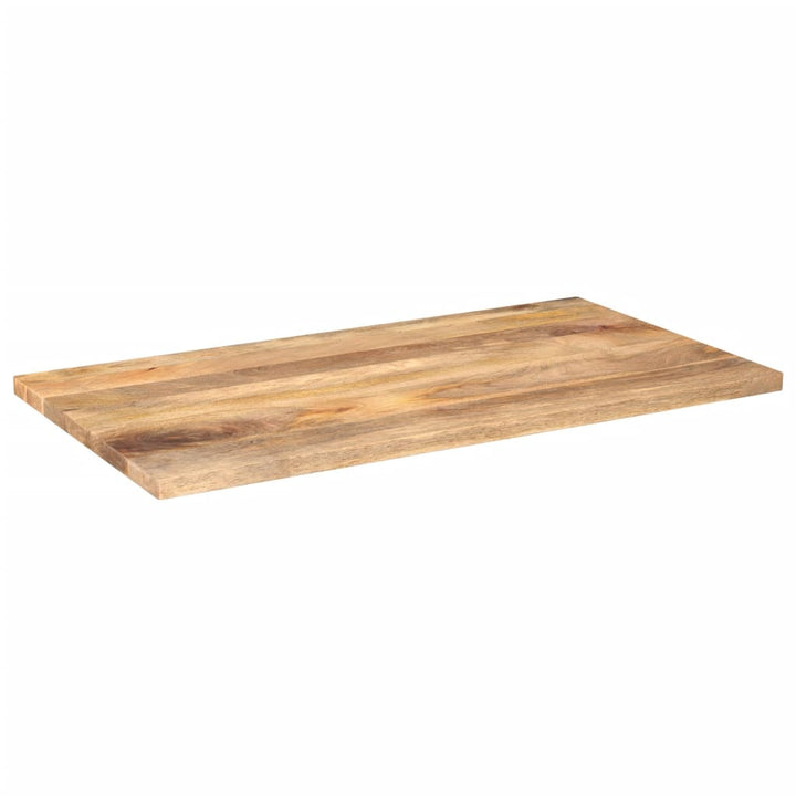 bordplade 100x50x2,5 cm rektangulær massivt mangotræ