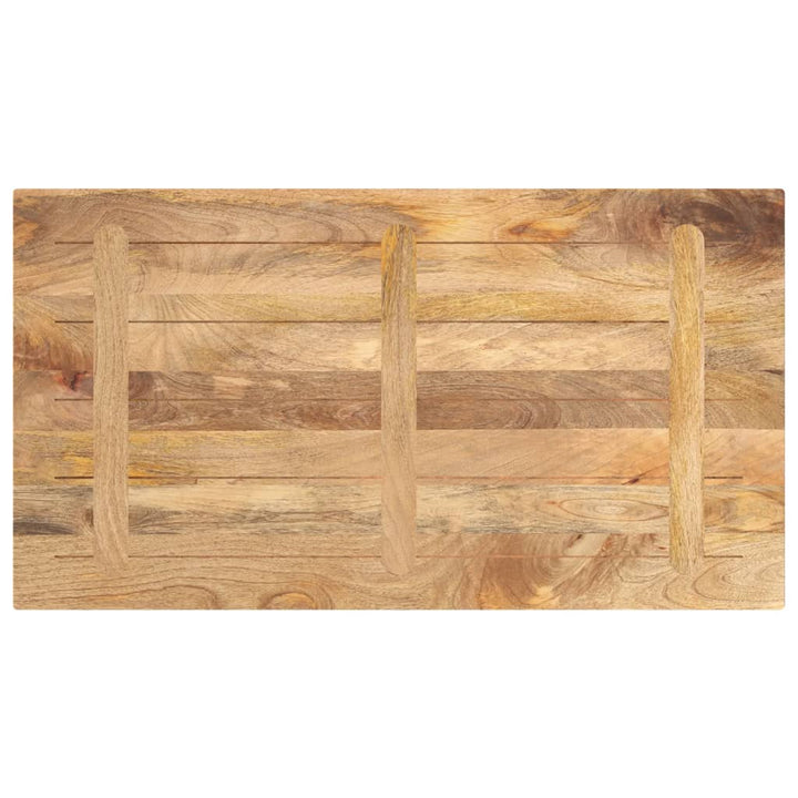 bordplade 100x50x2,5 cm rektangulær massivt mangotræ