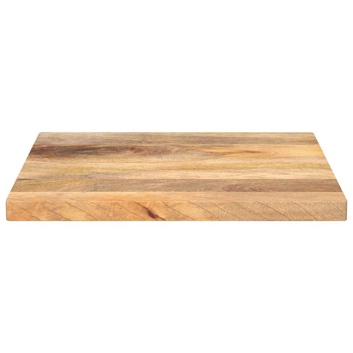 bordplade 60x60x2,5 cm firkantet massivt mangotræ