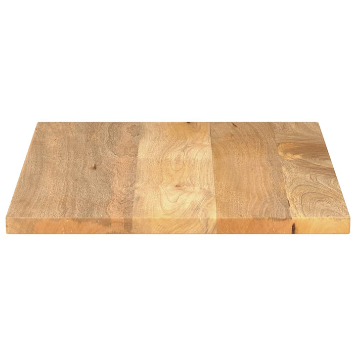 bordplade 70x60x2,5 cm rektangulær massivt mangotræ