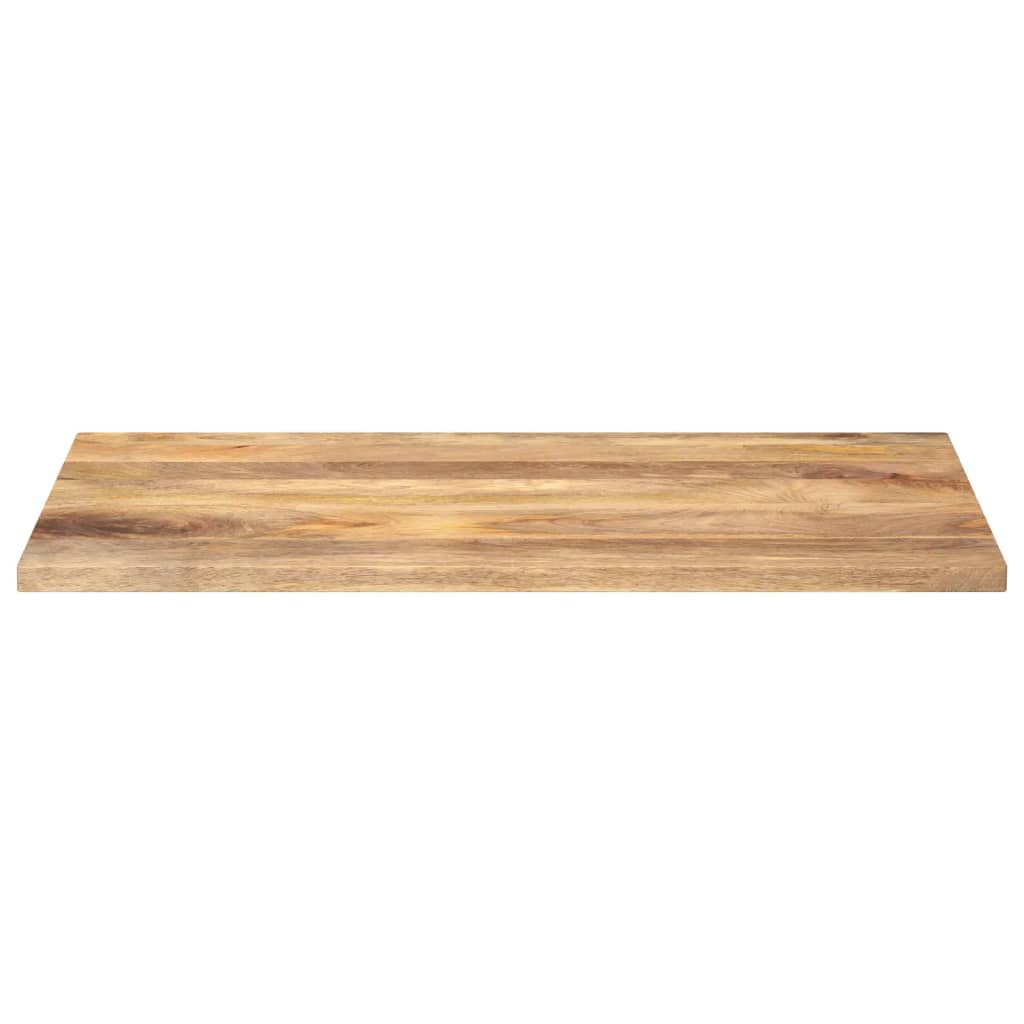 bordplade 120x60x2,5 cm rektangulær massivt mangotræ