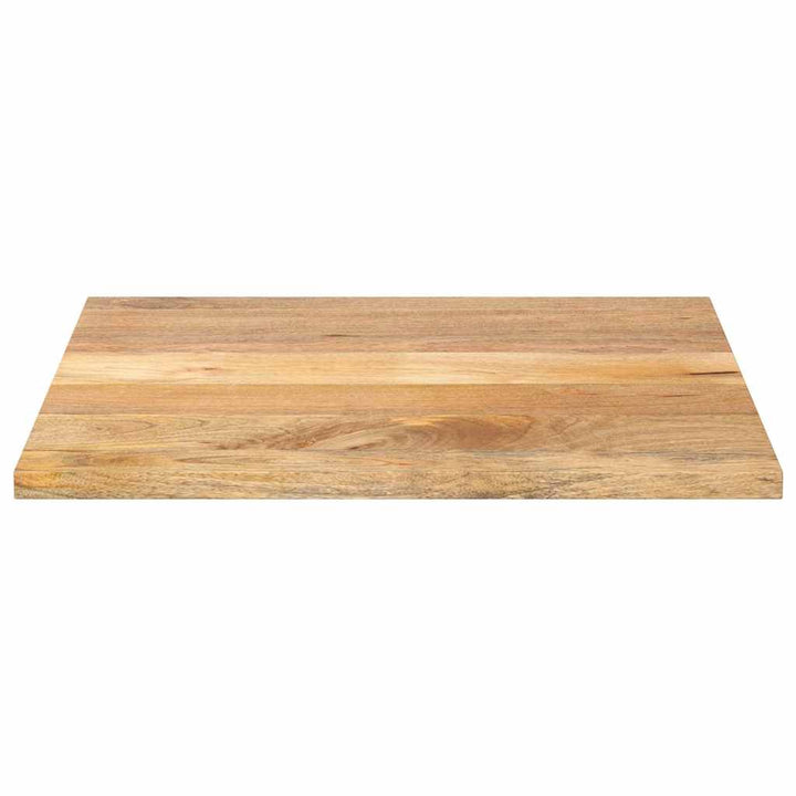 bordplade 70x70x2,5 cm firkantet massivt mangotræ