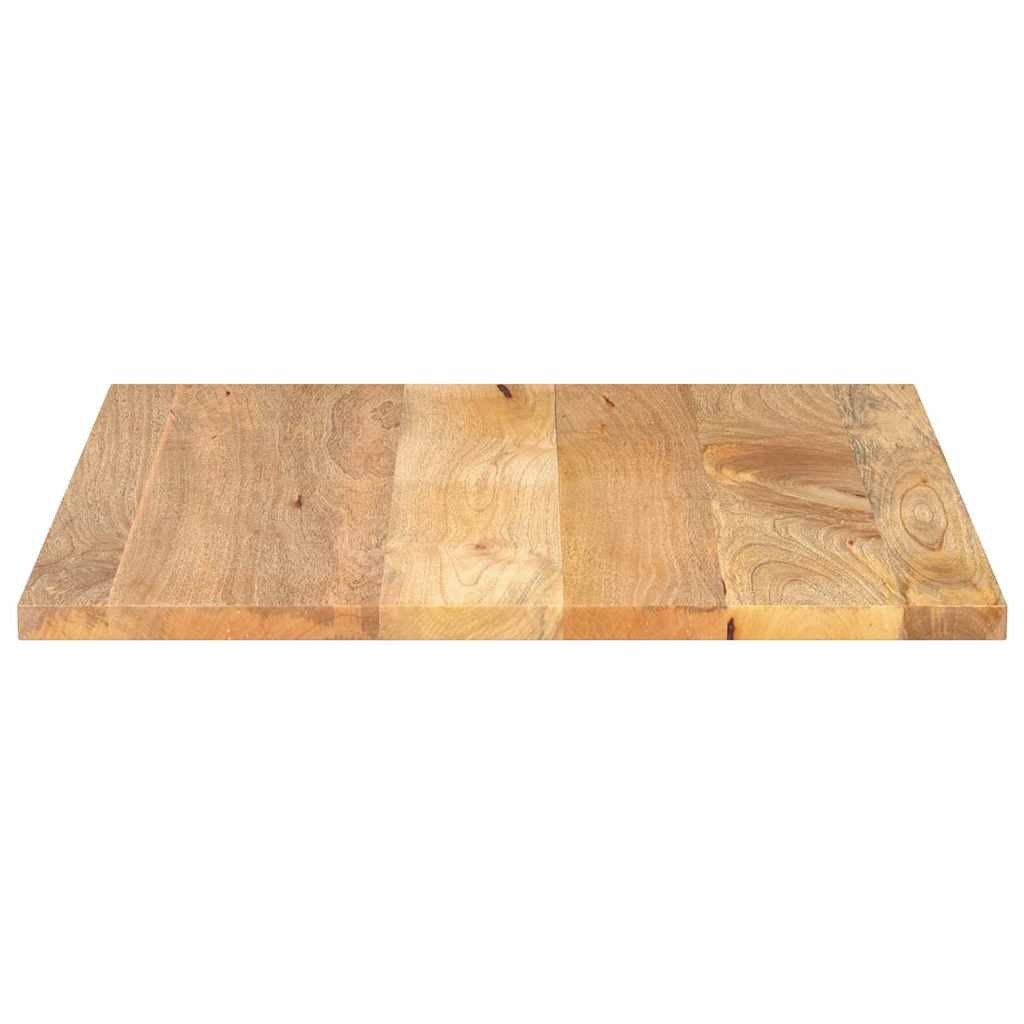 bordplade 70x70x2,5 cm firkantet massivt mangotræ