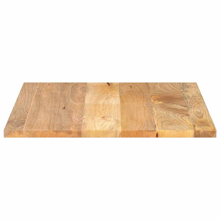 bordplade 70x70x2,5 cm firkantet massivt mangotræ
