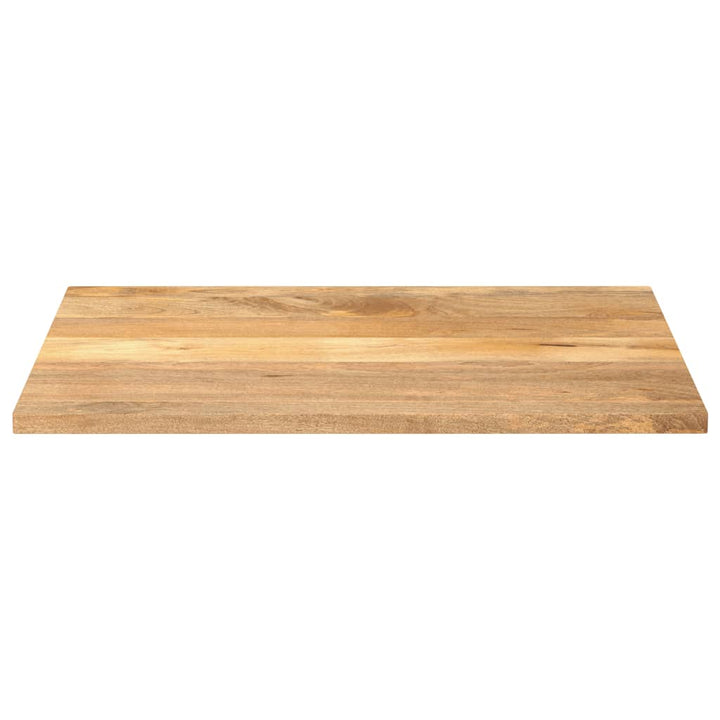 bordplade 100x80x2,5 cm rektangulær massivt mangotræ