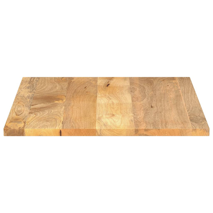 bordplade 100x80x2,5 cm rektangulær massivt mangotræ