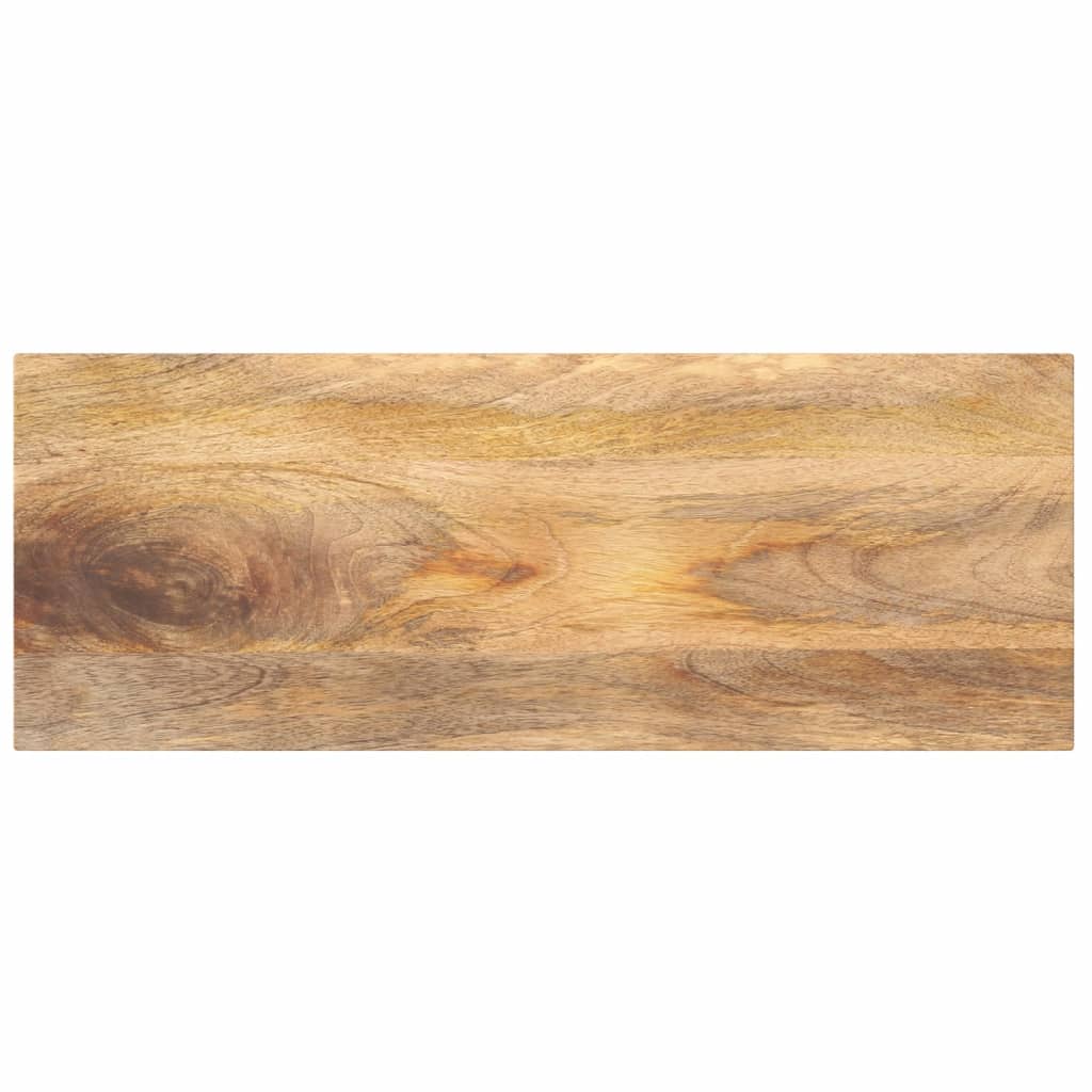bordplade 80x20x3,8 cm rektangulær massivt mangotræ