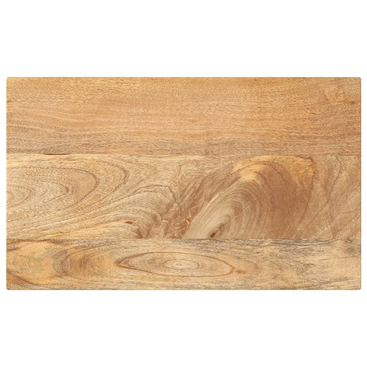 bordplade 50x30x3,8 cm rektangulær massivt mangotræ