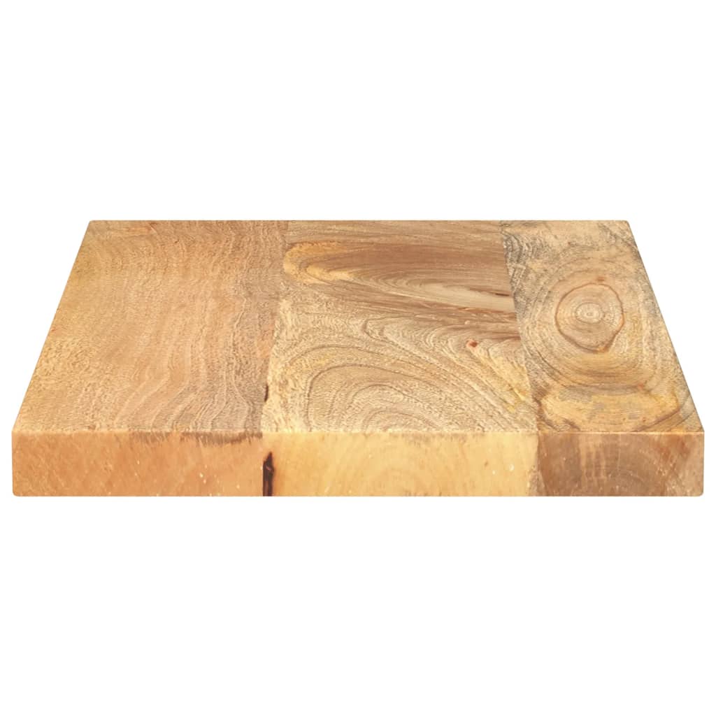 bordplade 50x30x3,8 cm rektangulær massivt mangotræ
