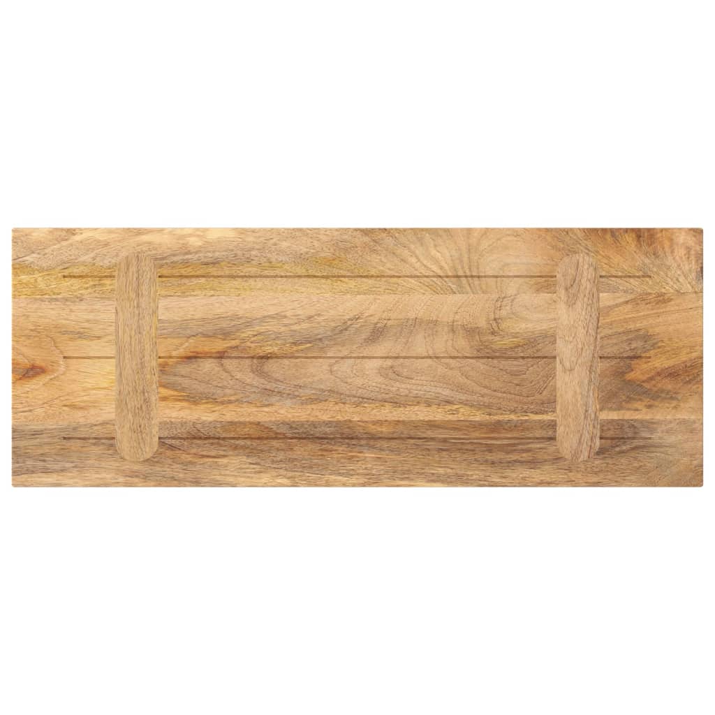 bordplade 70x40x3,8 cm rektangulær massivt mangotræ