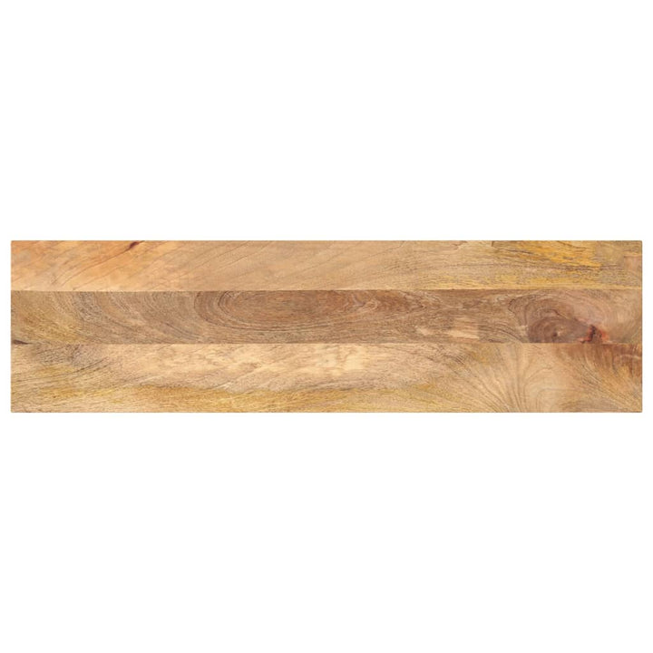 bordplade 100x40x3,8 cm rektangulær massivt mangotræ