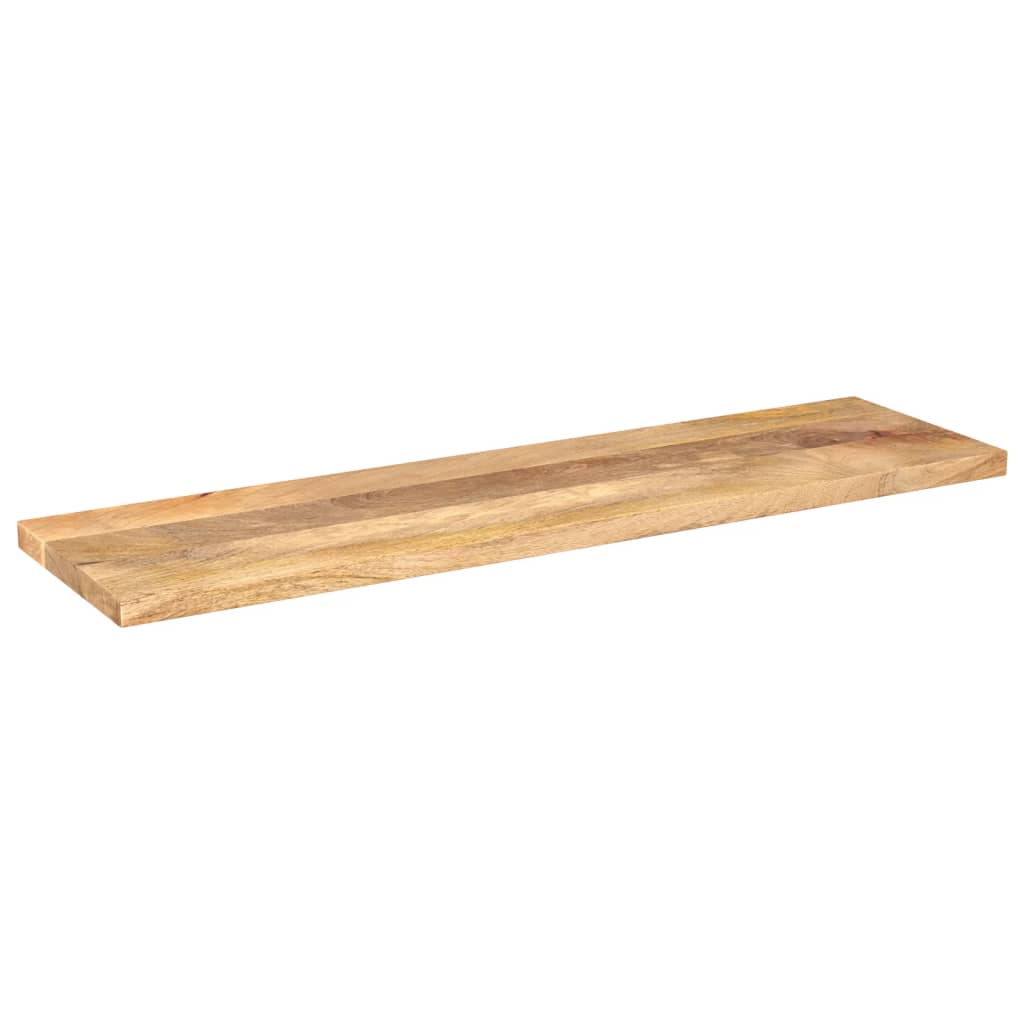 bordplade 100x40x3,8 cm rektangulær massivt mangotræ