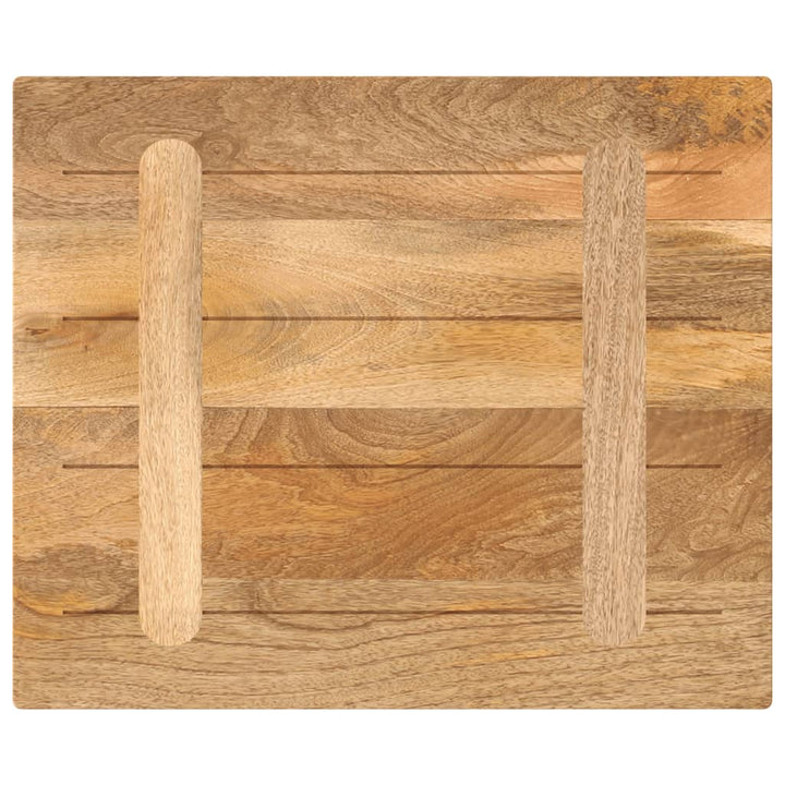 bordplade 60x50x3,8 cm rektangulær massivt mangotræ