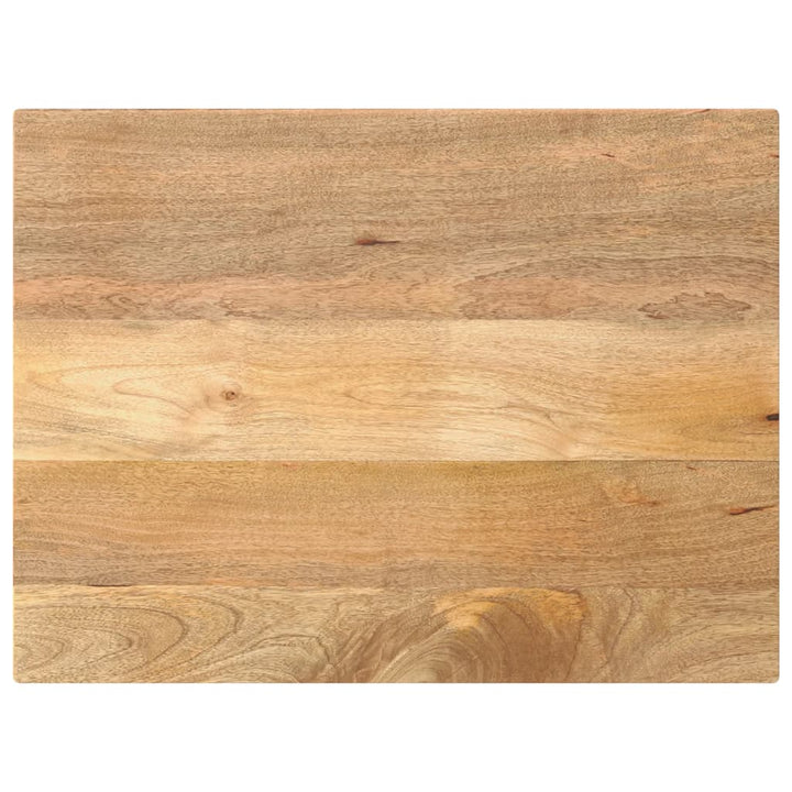 bordplade 70x50x3,8 cm rektangulær massivt mangotræ