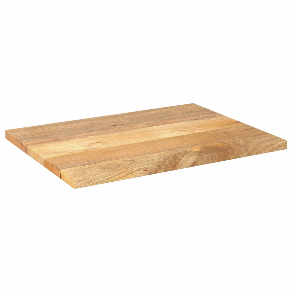 bordplade 90x50x3,8 cm rektangulær massivt mangotræ