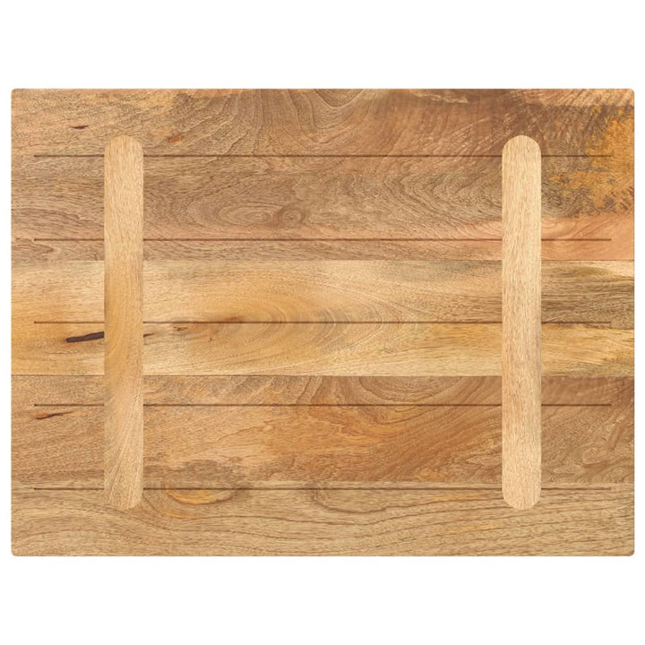 bordplade 90x50x3,8 cm rektangulær massivt mangotræ