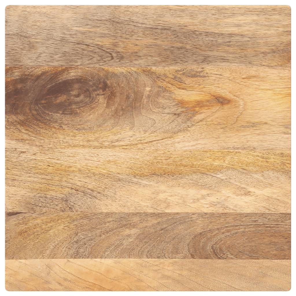 bordplade 60x60x3,8 cm firkantet massivt mangotræ