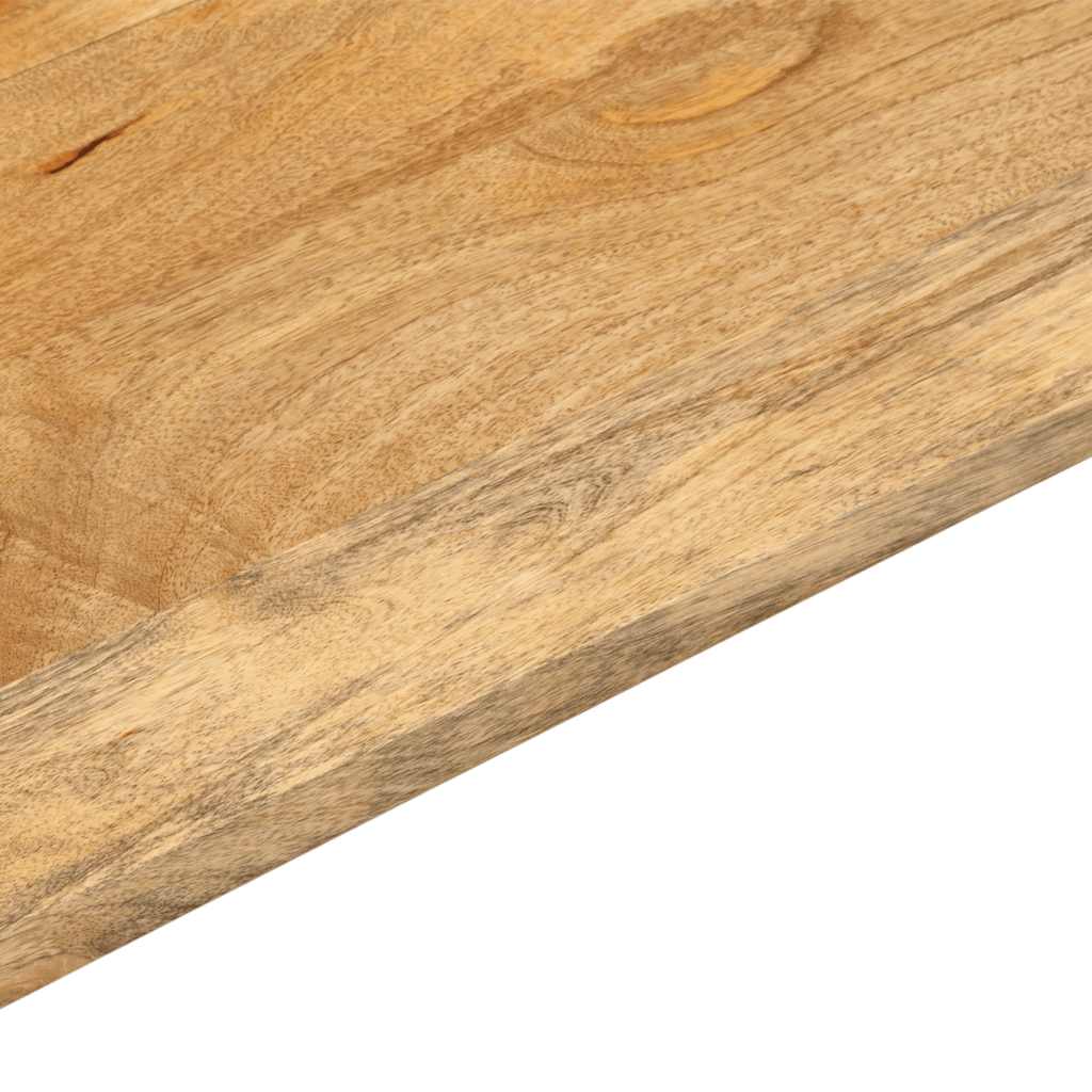 bordplade 90x60x3,8 cm rektangulær massivt mangotræ