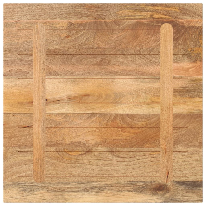 bordplade 80x80x3,8 cm firkantet massivt mangotræ