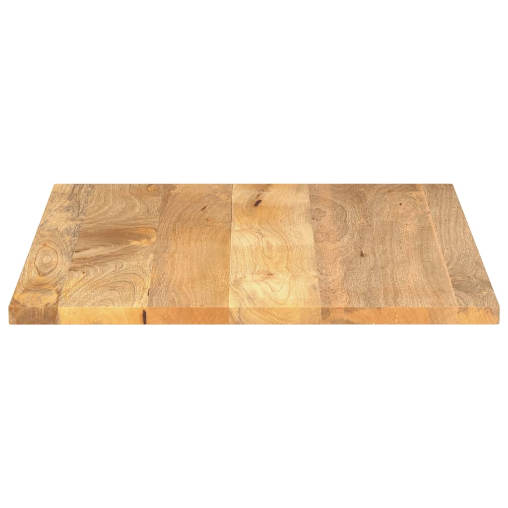 bordplade 100x80x3,8 cm rektangulær massivt mangotræ