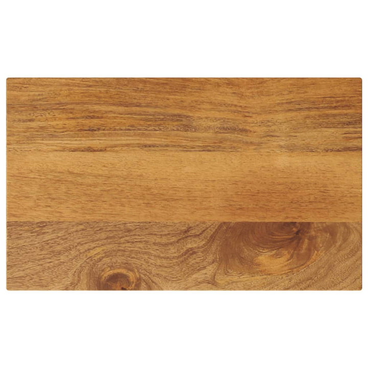 bordplade 40x20x2,5 cm rektangulær massivt mangotræ