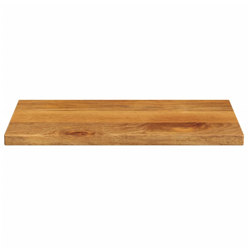 bordplade 40x20x2,5 cm rektangulær massivt mangotræ