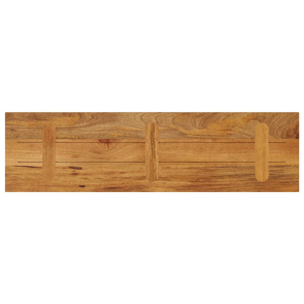 bordplade 100x20x2,5 cm rektangulær massivt mangotræ