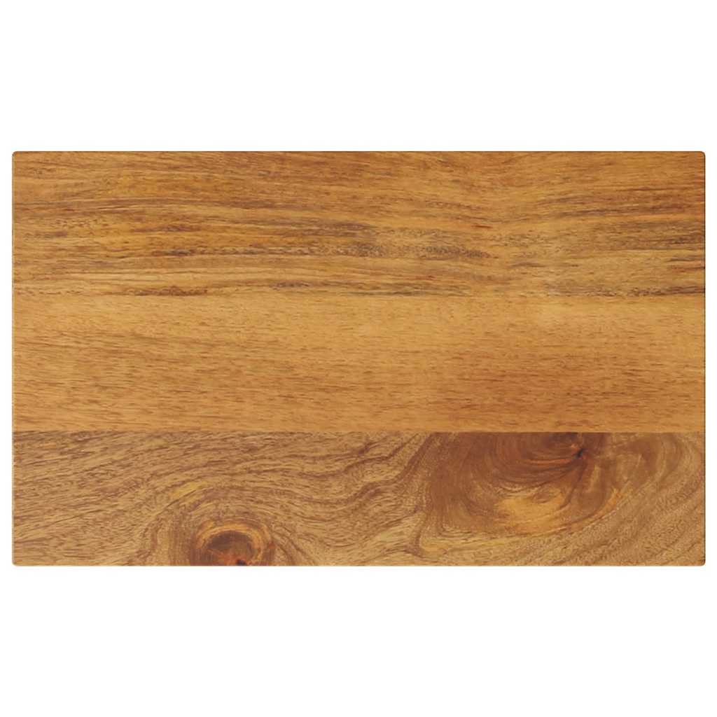 bordplade 40x30x2,5 cm rektangulær massivt mangotræ