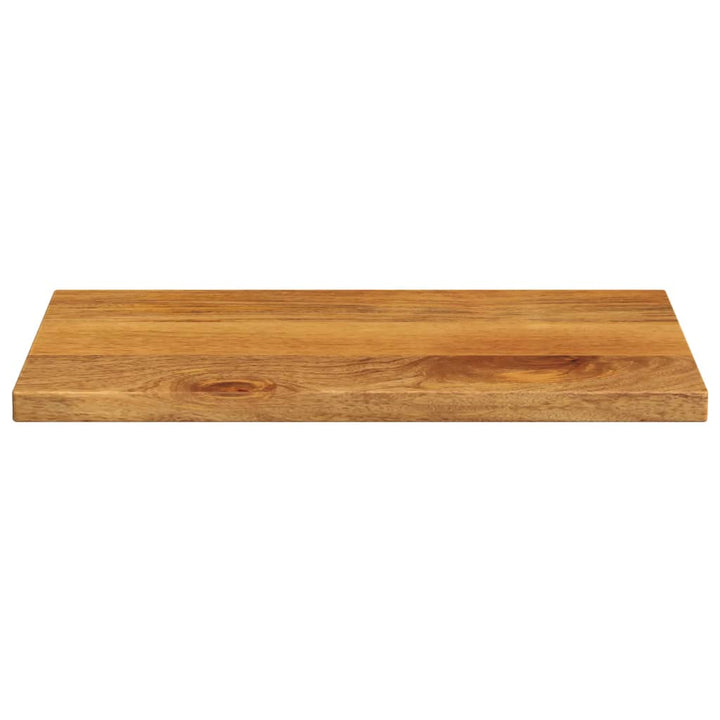 bordplade 50x30x2,5 cm rektangulær massivt mangotræ