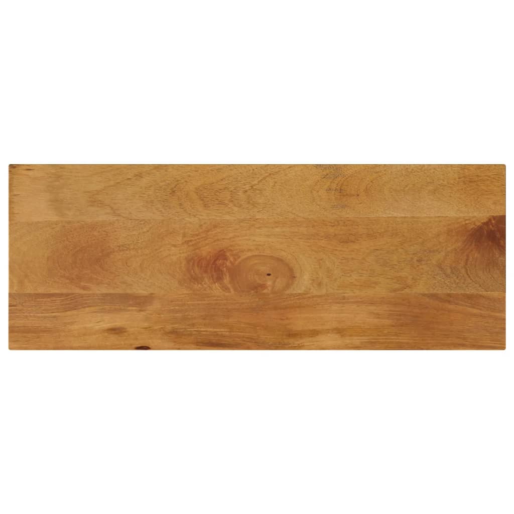 bordplade 70x30x2,5 cm rektangulær massivt mangotræ