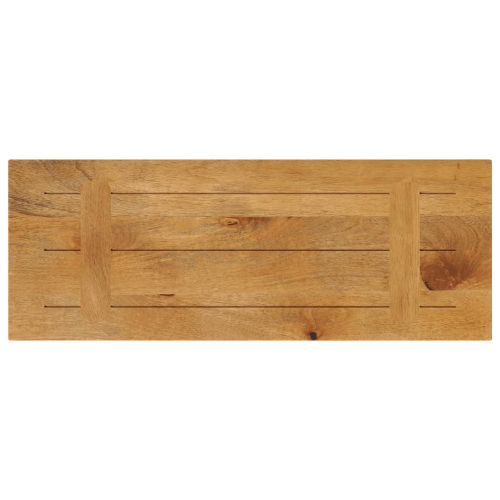 bordplade 90x30x2,5 cm rektangulær massivt mangotræ