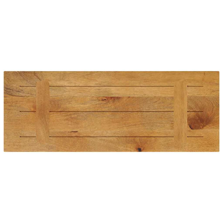 bordplade 70x40x2,5 cm rektangulær massivt mangotræ