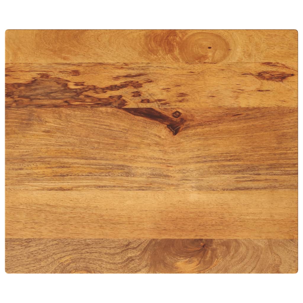 bordplade 60x50x2,5 cm rektangulær massivt mangotræ