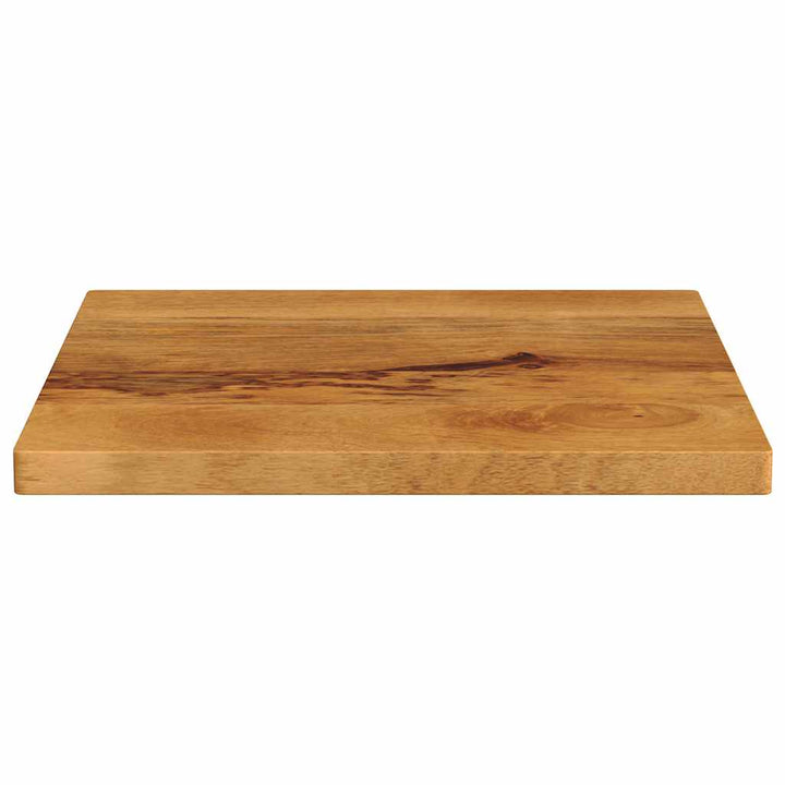 bordplade 60x60x2,5 cm firkantet massivt mangotræ