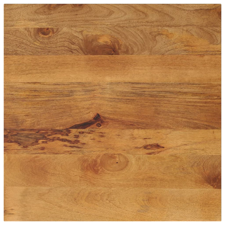 bordplade 80x80x2.5 cm firkantet massivt mangotræ