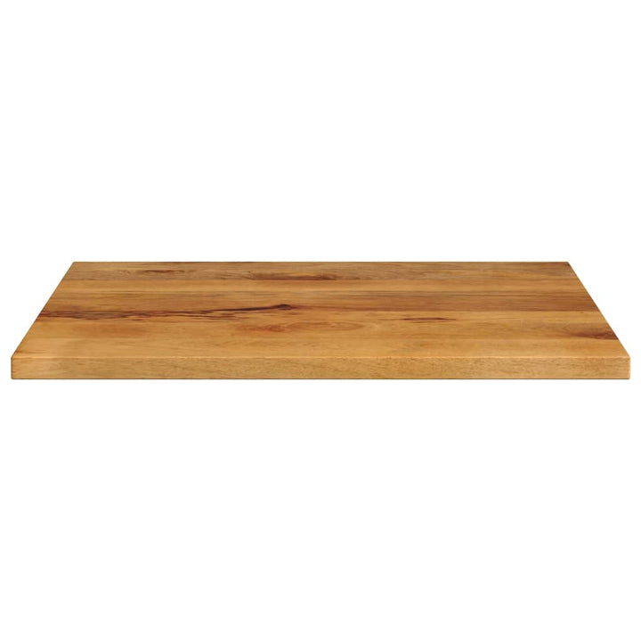 bordplade 80x80x2.5 cm firkantet massivt mangotræ