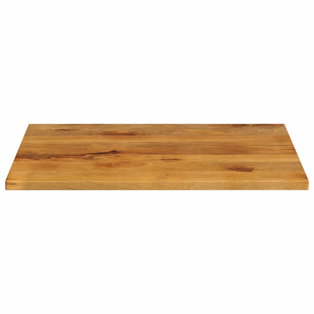 bordplade 100x80x2,5 cm rektangulær massivt mangotræ