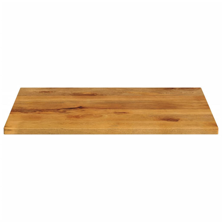 bordplade 100x80x2,5 cm rektangulær massivt mangotræ