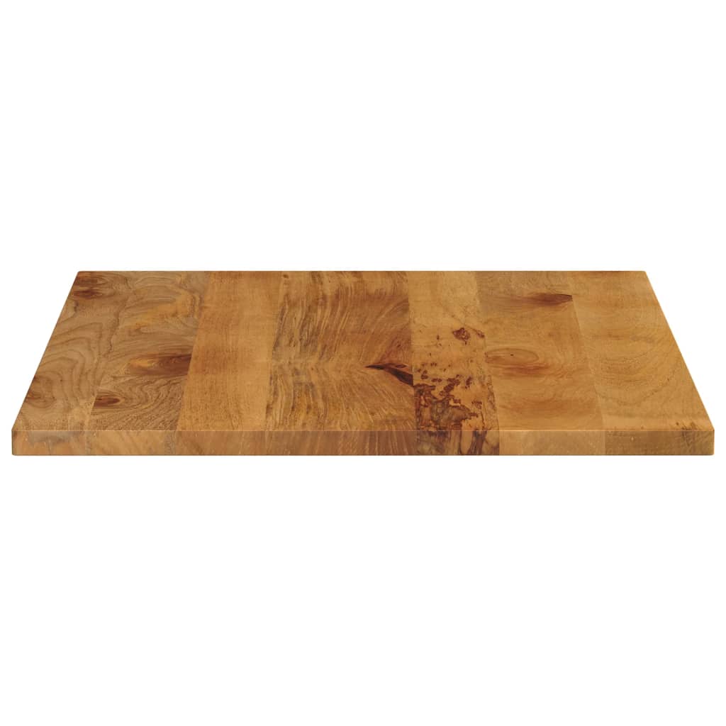 bordplade 100x80x2,5 cm rektangulær massivt mangotræ