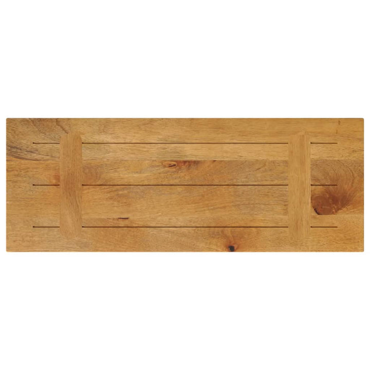 bordplade 70x20x3,8 cm rektangulær massivt mangotræ