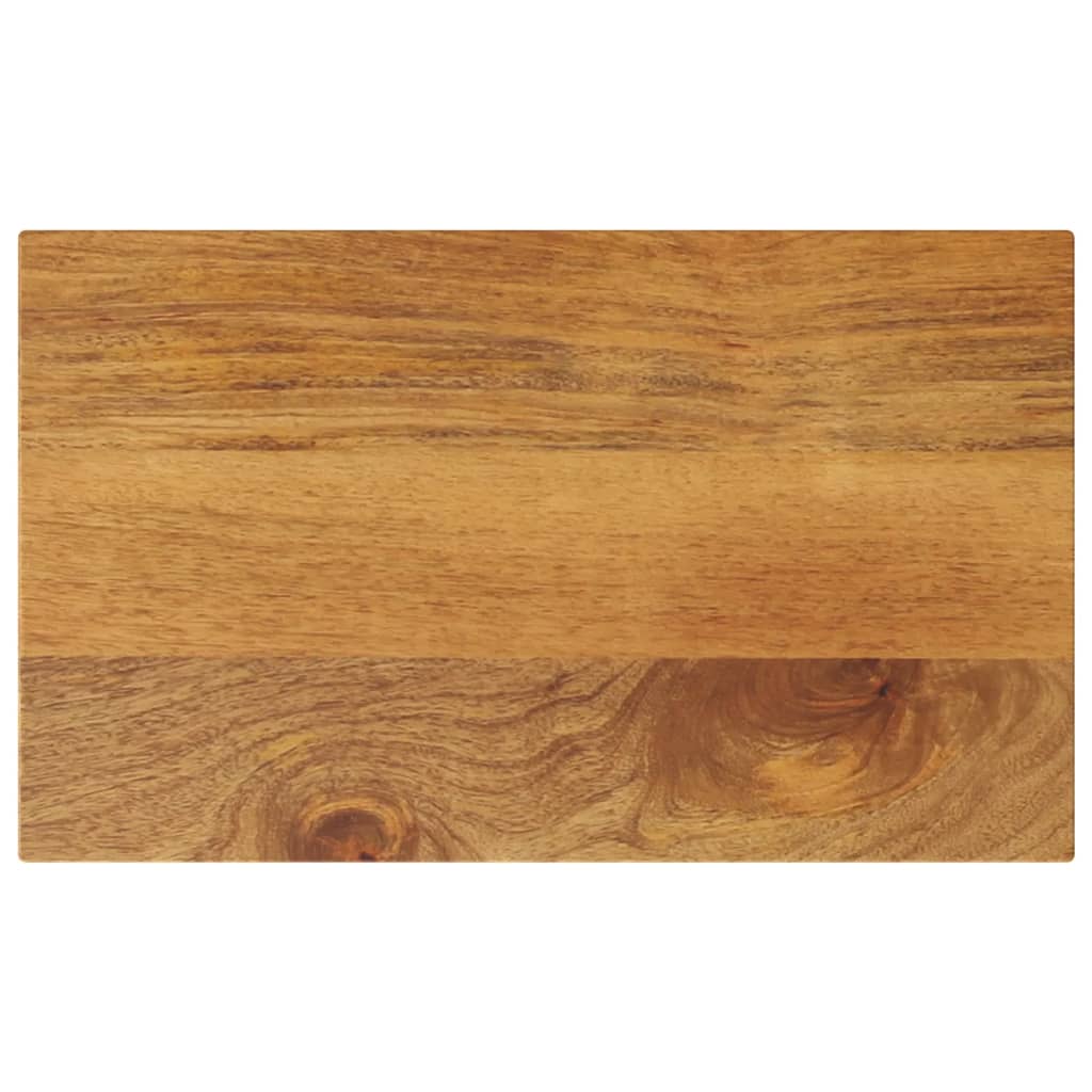 bordplade 50x40x3,8 cm rektangulær massivt mangotræ
