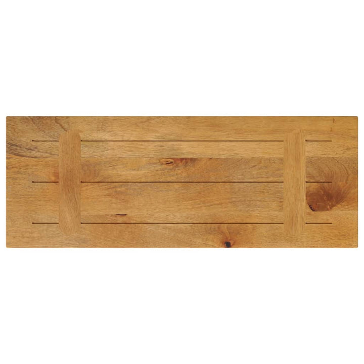 bordplade 70x40x3,8 cm rektangulær massivt mangotræ