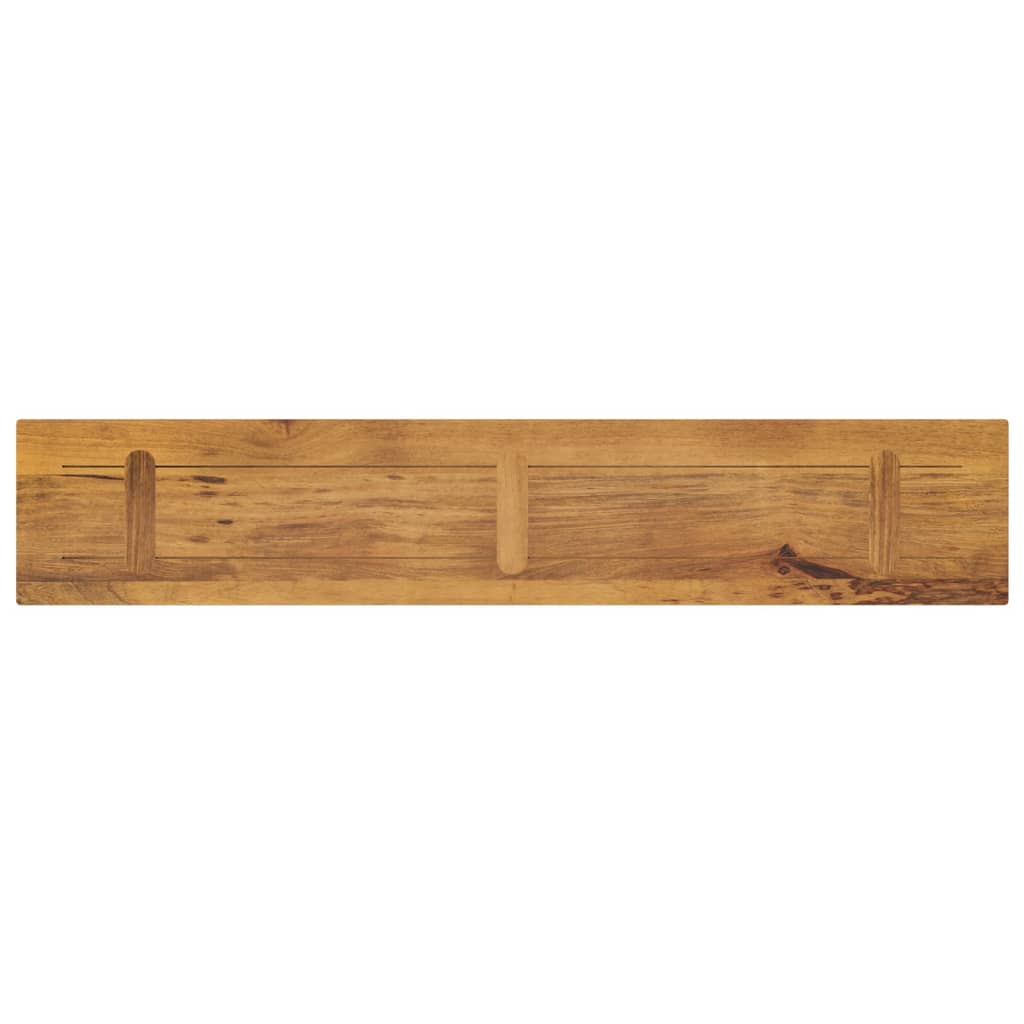 bordplade 160x40x3,8 cm rektangulær massivt mangotræ